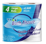 Load image into Gallery viewer, Bath Tissue 1125 Single Ply 4 Pack True
