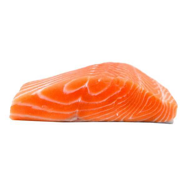 Salmon Fresh Farm Raised Industrial A Portion Skin On 8 Oz un x 8 oz